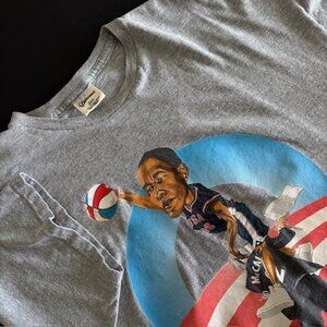Vintage T-shirt Undrcrwn Obama USA Dunk McCain Double Sided Size 2XL